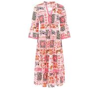 Zwillingsherz Kleid Maxikleid Gemustert Damen