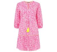 Zwillingsherz Kleid Sommerkleid Damen leicht und luftig Strandkleid Damen Sommer, Tunikakleid Damen, Hemdblusenkleid, Blusenkleid Tunika Kleid Ibiza Style Größe S