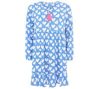 Zwillingsherz Kleid Sommerkleid Damen leicht und luftig Strandkleid Damen Sommer, Tunikakleid Damen, Hemdblusenkleid, Blusenkleid Tunika Kleid Ibiza Style Größe L/XL