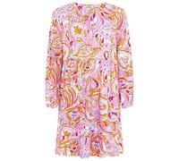 Zwillingsherz Kleid Sommerkleid Damen leicht und luftig Strandkleid Damen Sommer, Tunikakleid Damen, Hemdblusenkleid, Blusenkleid Tunika Kleid Ibiza Style Größe S/M