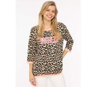 Zwillingsherz Longsleeve "WILD" in Bunt - Größe M | Damen Tops