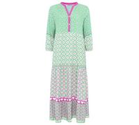 Zwillingsherz Maxikleid Damen Kleid Sommerkleid Classic Leo & Leo Love Viskose