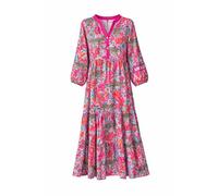 Zwillingsherz Maxikleid Damen Kleid Sommerkleid Flower