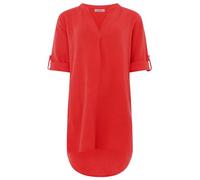 Zwillingsherz Musselin Longbluse aus 100% Baumwolle mit V-Ausschnitt - Hochwertige Tunika für Damen Frauen Mädchen - Sommerbluse Freizeitkleid Strandkleid - Locker luftig perfekt für Frühling Sommer