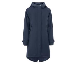 Zwillingsherz Parka "Keep Smiling" in Dunkelblau - Größe XL | Damenjacken