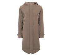 Zwillingsherz Parka "Keep Smiling" in Hellbraun - Größe L | Damenjacken