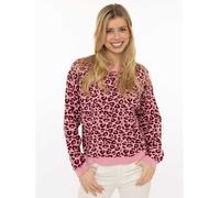 Zwillingsherz Pullover "Gestrickter-Leo" in Rosa - Größe L/XL | Damen Pullover Cardigans