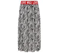 Zwillingsherz Rock Maxirock Midirock Modelle Classic Zebra, Leo, Leo Love Hearts, Zickzack, Geometric Flowers bunt Gemustert mit Gummibung L/XL
