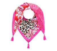 Zwillingsherz Schal Dreieckstuch Damen Halstuch viele verschiedene Muster Freizeit 100% Viskose