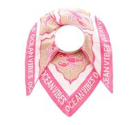 Zwillingsherz Schal Dreieckstuch Damen Halstuch viele verschiedene Muster, Hummer Vibe, Leo u.a. Freizeit 50% Baumwolle, 50% Polyacryl