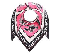 Zwillingsherz Schal Dreieckstuch Damen Halstuch viele verschiedene Muster, Hummer Vibe, Leo u.a. Freizeit 50% Baumwolle, 50% Polyacryl