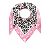 Zwillingsherz Schal Dreieckstuch Damen Halstuch viele verschiedene Muster, Leo Dog Herz u.a. Freizeit 50% Baumwolle, 50% Polyacryl