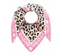 Zwillingsherz Schal Dreieckstuch Damen Halstuch viele verschiedene Muster, Leo Dog Herz u.a. Freizeit 50% Baumwolle, 50% Polyacryl