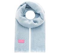 Zwillingsherz Schal "Flauschig" in Hellblau - (L)180 x (B)60 cm - 32% | Damen Schals Tuecher