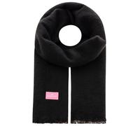 Zwillingsherz Schal "Flauschig" in Schwarz - (L)180 x (B)60 cm - 47% | Damen Schals Tuecher