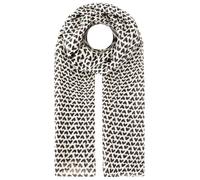 Zwillingsherz Schal "Herzchen Allover" in Schwarz - (L)180 x (B)95 cm - 23% | Damen Schals Tuecher