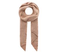 Zwillingsherz Schal in Beige - (L)185 x (B)110 cm - 62% | Damen Schals Tuecher