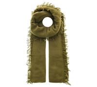 Zwillingsherz Schal in Khaki - (L)190 x (B)75 cm - 72% | Damen Schals Tuecher
