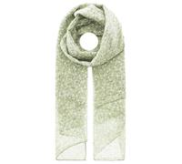 Zwillingsherz Seiden-Tuch im Blümchen Design - Hochwertiger Schal für Damen Mädchen - Halstuch - Umschlagstuch - weicher Schlauchschal für Frühjahr Sommer Herbst Winter - hgrün