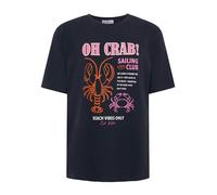 Zwillingsherz Shirt "Oh Crab" in Dunkelblau - Größe L | Damen Tops