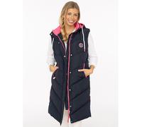 Zwillingsherz Steppweste "Heimatgefühl" in Dunkelblau - Größe M | Damenjacken