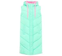 Zwillingsherz Steppweste "Smile" lang mint - in drei Größen M