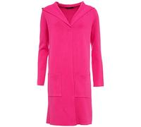 Zwillingsherz Strickjacke Cardigan für Damen Frauen - Hochwertiger Mantel Überwurf warm weich und kuschelig mit Kapuze - Perfekt für Frühjahr Herbst Winter - Cape Umhang mit weichem Strick