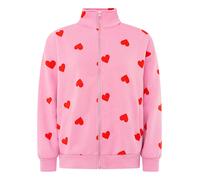Zwillingsherz Sweatjacke in Rosa - Größe XXL | Damen Sweatshirts Jacken