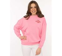 Zwillingsherz Sweatshirt "Feel Good Club" in Rosa - Größe L/XL | Damen Sweatshirts Jacken