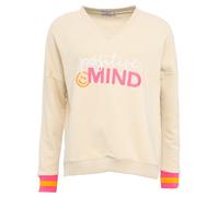 Zwillingsherz Sweatshirt "Talisa" in Beige - 43% | Größe S/M | Damenpullover