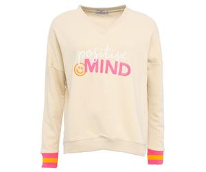 Zwillingsherz Sweatshirt "Talisa" in Beige - Größe S/M | Damen Sweatshirts Jacken