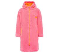 Zwillingsherz Teddy Windjacke Damen Oversize Jacke Inside Out, kuschelige Übergangsjacke im Teddy Look, weiche Freizeitjacke aus 100% Polyester