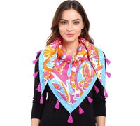 Zwillingsherz Dreieckstuch "Unique Paisley" multicolor