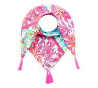 Zwillingsherz Viereckstuch "Hawaii Blume" in Bunt - (L)130 x (B)130 cm - 15% | Damen Schals Tuecher