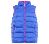 Zwillingsherz Wende Steppweste kurz Blau - vier Größen S