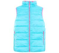 Zwillingsherz Wende Steppweste kurz türkis - vier Größen M