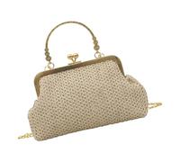 ZWTPGKRD Crossbody-Geldbörse für Damen, Top-Griff, Handtasche, gewebte Hoboes, Toted Handtaschen, trendige Umhängetasche, Crossbody-Taschen, Damen-Hoboes-Handtasche, beige, One Size