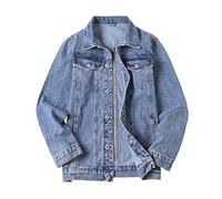 ZXCL Männer Denim Jacke Plus Größe 5XL 6XL 7XL Hellblau Denim Jacke Männer Mode Design Frühling Große männliche Übergroße Jean Jacke-5007,5XL
