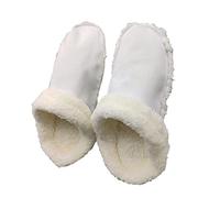 ZXCVWWE 1 Paar Winter-Clogs Liner Plüschfell Winterschuhe Futter Slip- on Bootie Sock Warm House Slippers Fleece Futter für Outdoor Indoor Garten Clogs