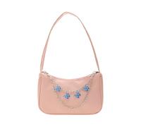 ZXYLX 1-teilige Handtasche, handtasche mädchen, handtasche rosa,handtaschen, rosa handtasche, vintage handtasche, umhängetasche mädchen, handtasche teenager mädchen (Rosa)