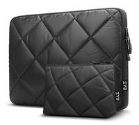 ZYB 13.3 Zoll Puffy Laptop Hülle MacBook Tasche für MacBook Air 13 M3 M2 M1 2024-2010, MacBook Pro 13 M1 M2 2023-2012, MacBook Pro 14 2023-2021 M3 A2918/A2992 M2 A2779 M1 A2443-Schwarz