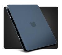 ZYB Hülle Kompatibel mit MacBook Air 13.6 Zoll M4 M3 M2 (2025 2024 2022 Freisetzung) Modell A3240 A3113 A2681, Ultradünne Schutzhülle Hartschale Hard Case, Matt Mitternacht