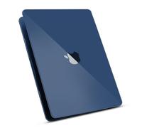 ZYB Hülle Kompatibel mit MacBook Air 13.6 Zoll M4 M3 M2 (2025 2024 2022 Freisetzung) Modell A3240 A3113 A2681, Ultradünne Schutzhülle Hartschale Hard Case, Kristall Mitternacht