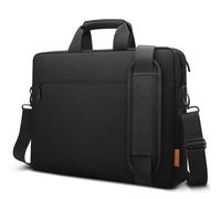 ZYB Wasserdicht Laptoptasche 17 Zoll Notebook Tasche 17-17.3 Zoll Hülle | Laptop Tasche für 17-17.3" MacBook Pro Lenovo HP Dell ASUS MSI Acer etc Laptophülle 17-17.3 Zoll Schultertasche-Schwarz