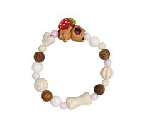 ZYHARUKO Keramik-Bär-Charm, trendig, Unisex, leichter Schmuck für Teenager, Paare, lässig, Alltag, Accessoire, leichter Keramik-Anhänger, Einheitsgröße, Wie beschrieben