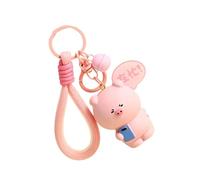 ZYHARUKO Moderner Bär-Schlüsselanhänger, leicht und ergonomisch, Taschenanhänger, kreativer Schlüsselanhänger für kreative Trendsetter und Sammler, tragbarer Halter, Being Busy