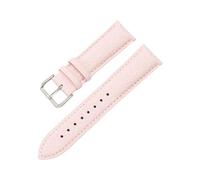 zyimodl 12-22mm buntes Litschi-Maserung, weiches und hautfreundliches Rindsleder-Uhrenarmband für Quarzuhren, 20mm
