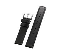zyimodl 18-22mm einfaches Schnellverschluss-Uhrenarmband aus ölgewachstem Rindsleder für Smartwatches, 20mm