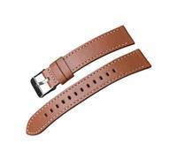 zyimodl 20-22mm buntes, vollnarbiges, hautfreundliches und weiches Rindsleder-Uhrenarmband mit Schnellverschluss-Federstift, 20mm