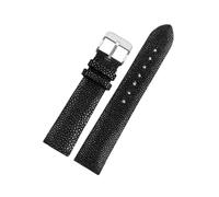zyimodl 20-22mm nahtloses Design, hautfreundliches und wasserdichtes Teufelsfisch-Leder-Uhrenarmband mit Installationswerkzeug, 20mm